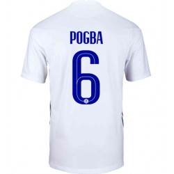 Camisola França Paul Pogba 6 Equipamento Segundo Euro 2020 Manga Curta